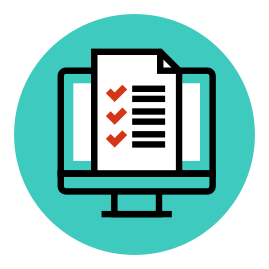 Now Novel icon - checklist representing our step-by-step process