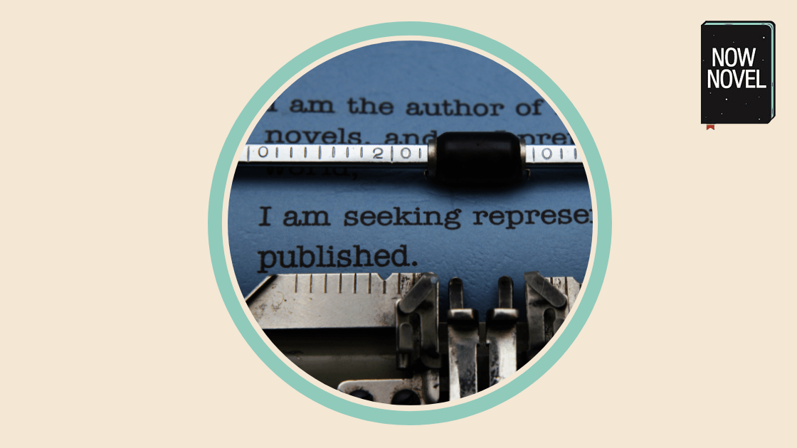 Typewriter with book proposal pitch to publisher | Now Novel