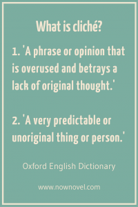 What is cliche - Oxford dictionary definition