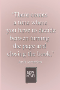 how to pace a crime novel - picture quote