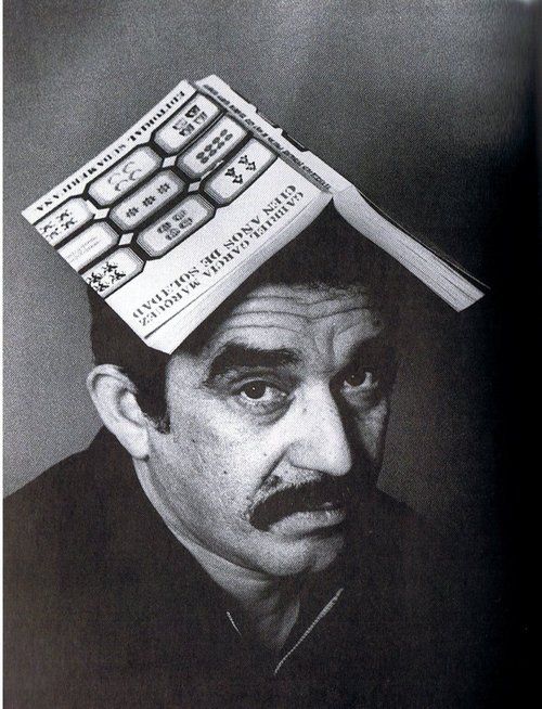 The author Gabriel Garcia Marquez - portrait