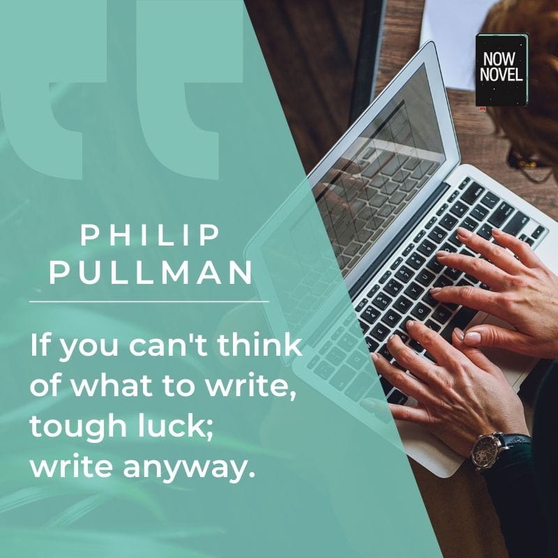 Philip Pullman quote on writing process