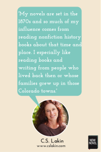 C.S. Lakin describes how reading true histories helps her write historical fiction