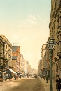 How to build a book audience - promoting a victorian novel - image of Victorian high street