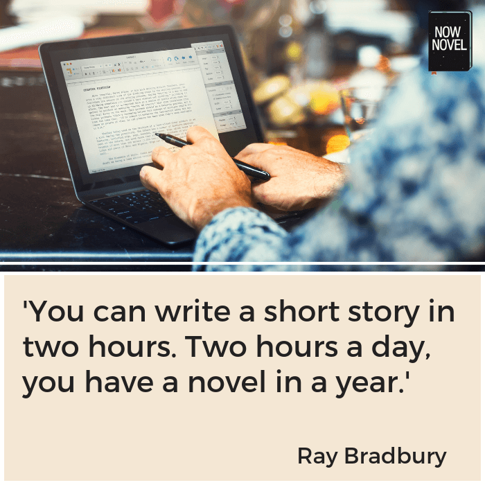 Ray Bradbury quote - writing short stories | Now Novel