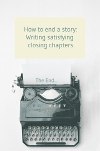 Wie man eine Geschichte beendet -Typewriter