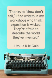 Ursula K le Guin on writing well