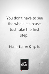 Stop procrastinating - Martin Luther King quote