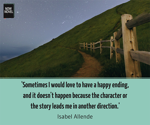 Isabel Allende quote on story direction | Now Novel