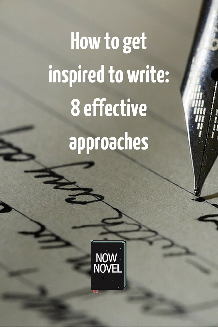 How to get inspired to write