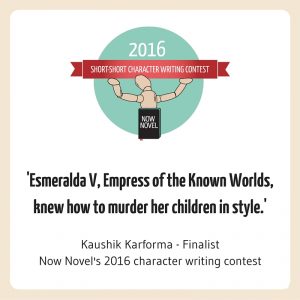 writing contest finalist - Kaushik Karforma
