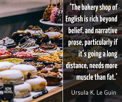 Writing style quote - Ursula K Le Guin | Now Novel