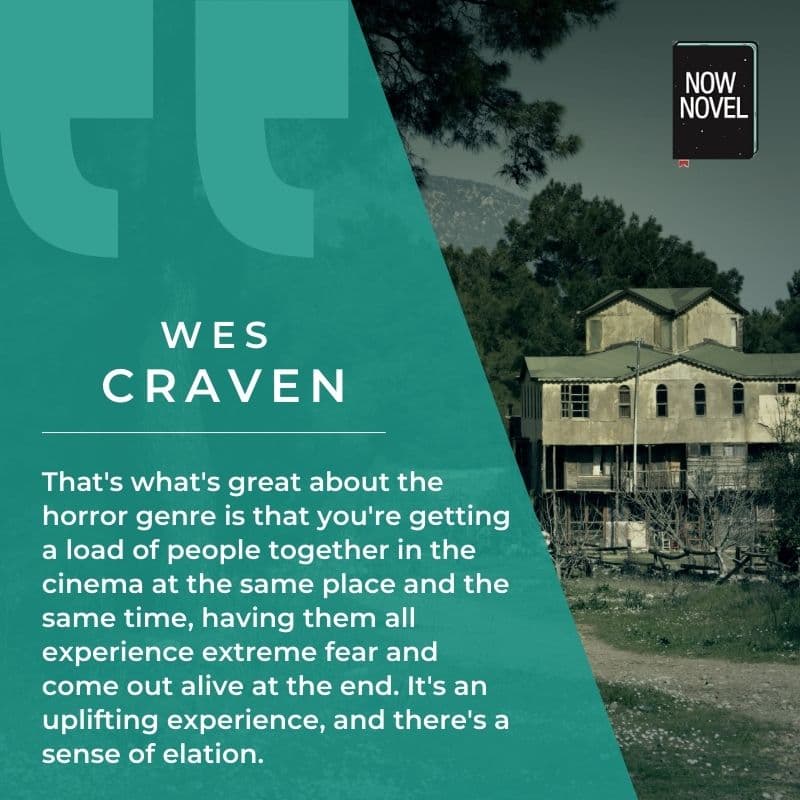 Wes Craven quote - what's great about the horror genre