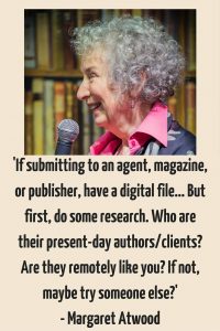 Margaret Atwood on publishing a novel