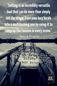 Best writing articles - Becca Puglisi on setting