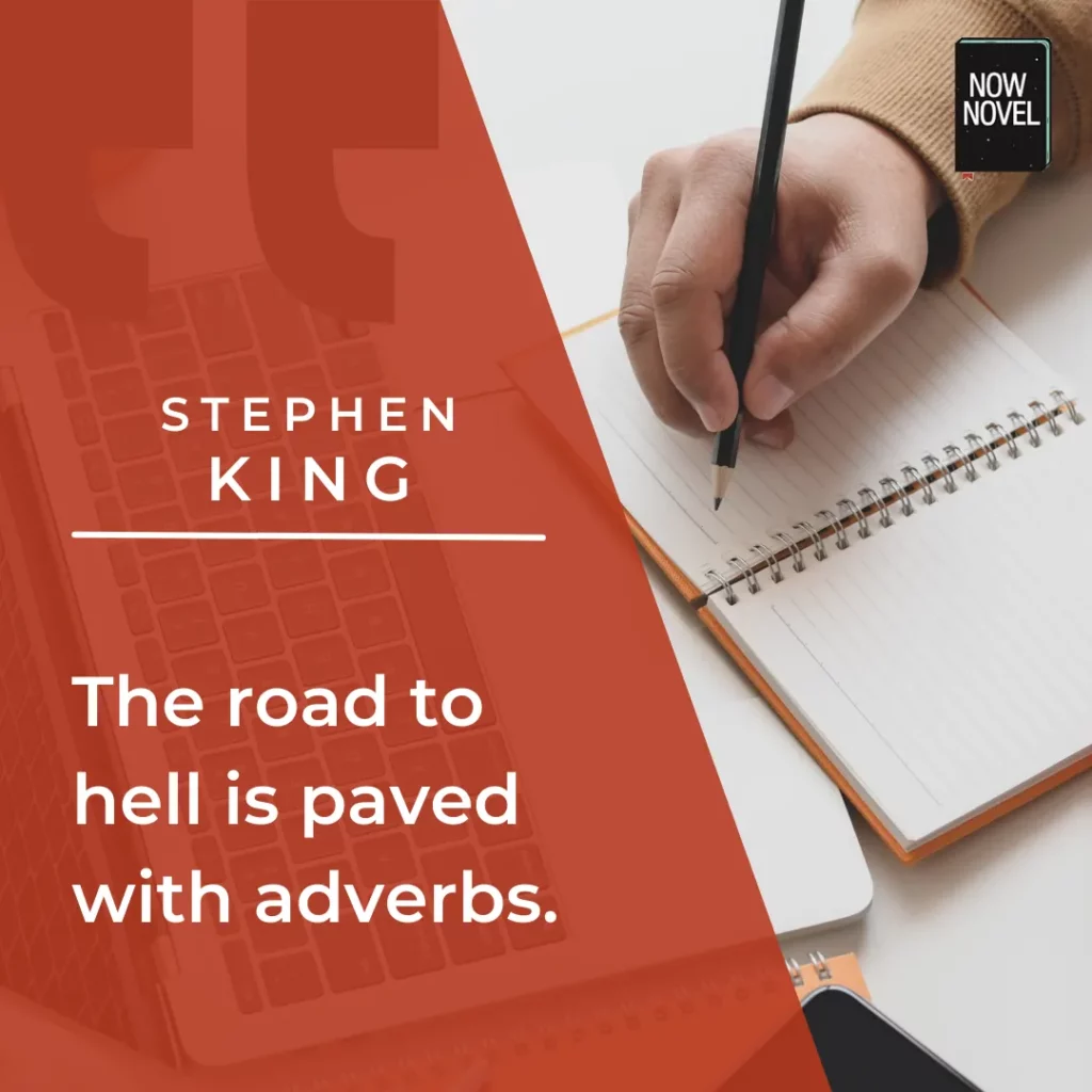 Stephen King adverbs quote