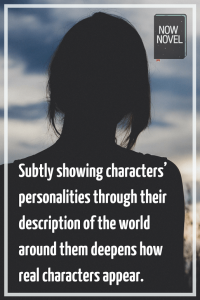 how to describe characters using setting