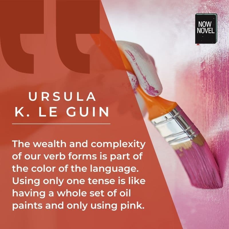Ursula Le Guin quote - verb tenses
