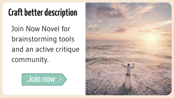 Sign up to Now Novel and improve your descriptions