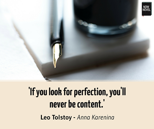 Leo Tolstoy quote on perfection - Anna Karenina