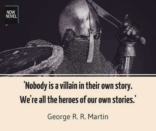 George R R Martin writing villains | Now Novel