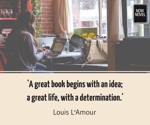 Louis L'amour quote on motivation | Now Novel