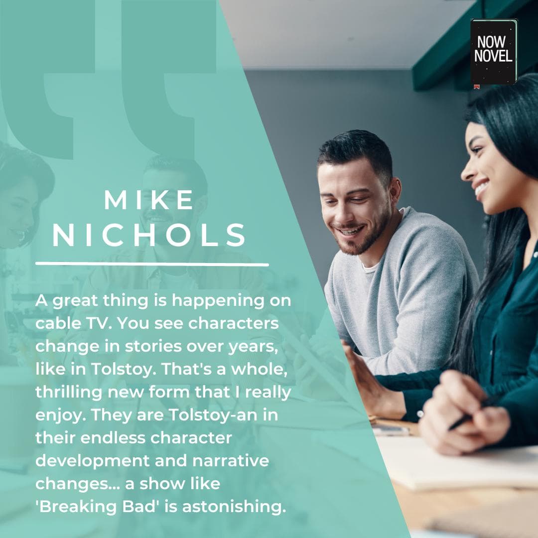 Character development in cable TV quote - Mike Nichols