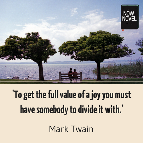 Romantic story ideas - Mark Twain quote on love | Now Novel