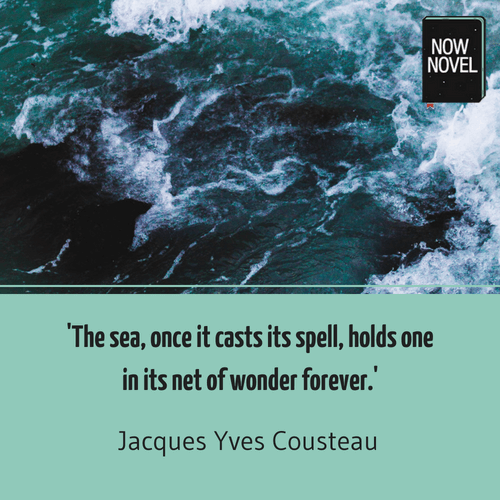 Quote on man vs nature - Jacques Cousteau | Now Novel