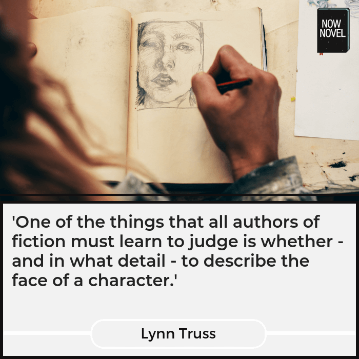 Lynn Truss on good character description and the choice to describe characters' faces