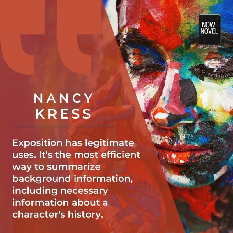 Exposition quote by Nancy Kress