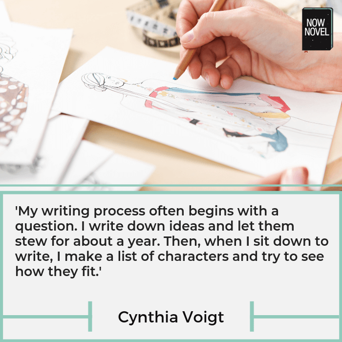 Novel writing tips - Cynthia Voigt on the writing process | Now Novel