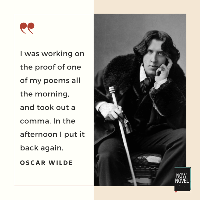 Proofreading quote - Oscar Wilde | Now Novel