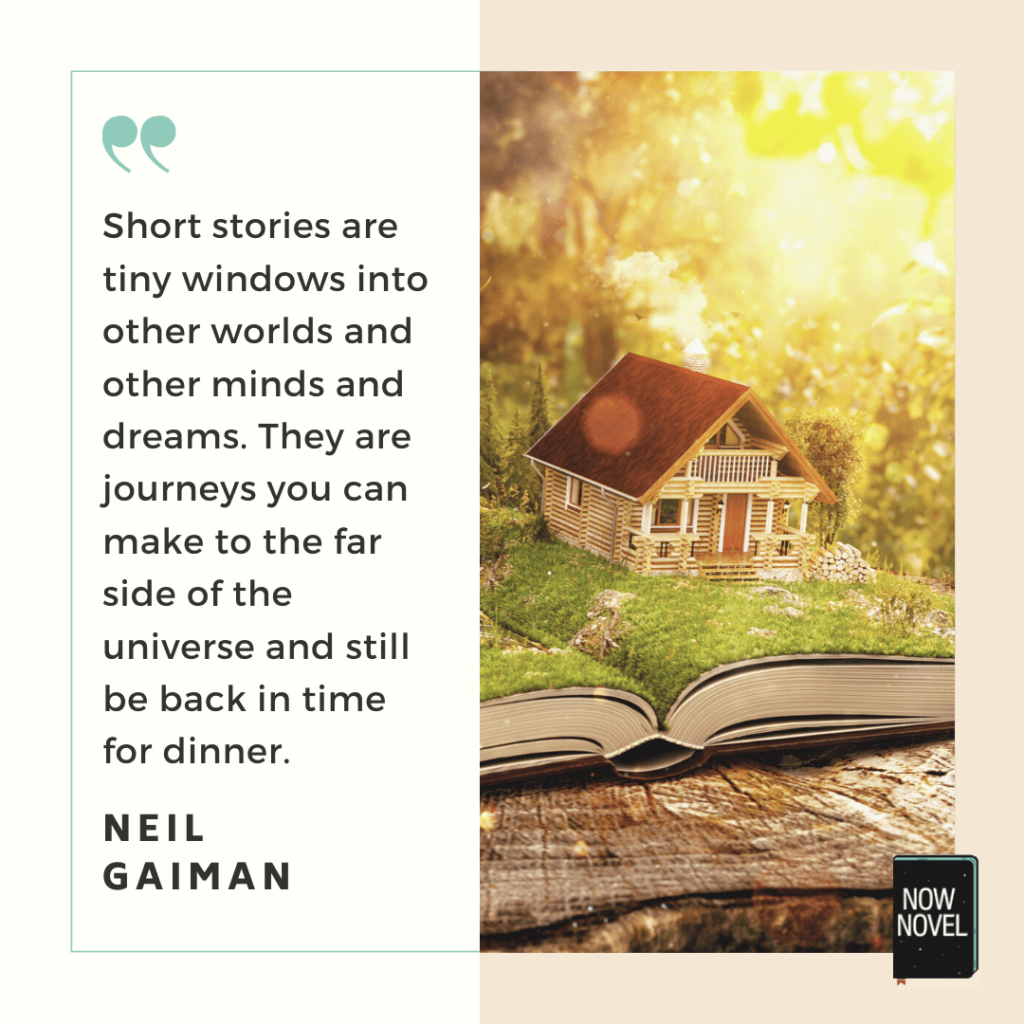 Neil Gaiman quote on the best short stories: 'Short stories are tiny windows into other worlds'