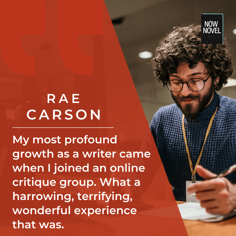Online critique group quote - Rae Carson