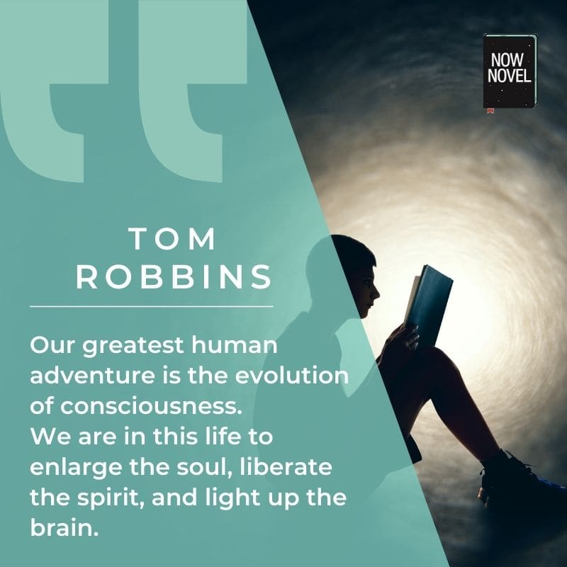 Adventure quote - Tom Robbins on adventure and life's purpose