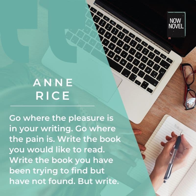 Anne Rice quote on writing