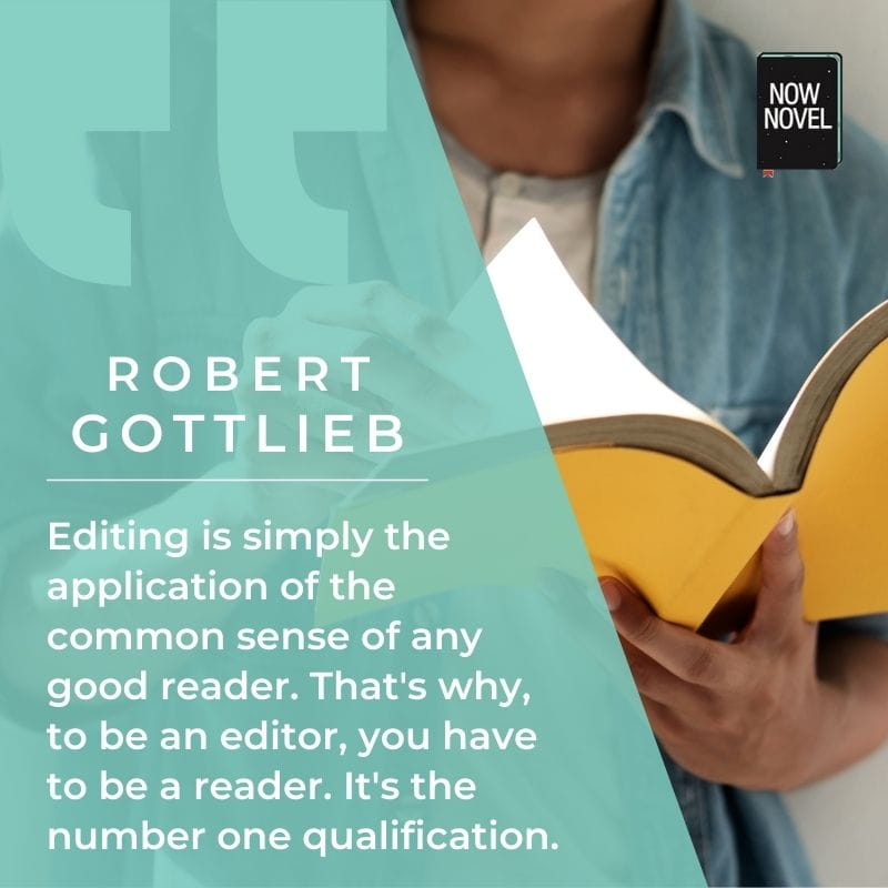 Robert Gottlieb - on editing and manuscript assessment and being a good editor