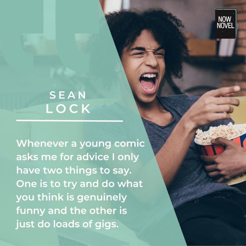 Comedy writing advice from Sean Lock