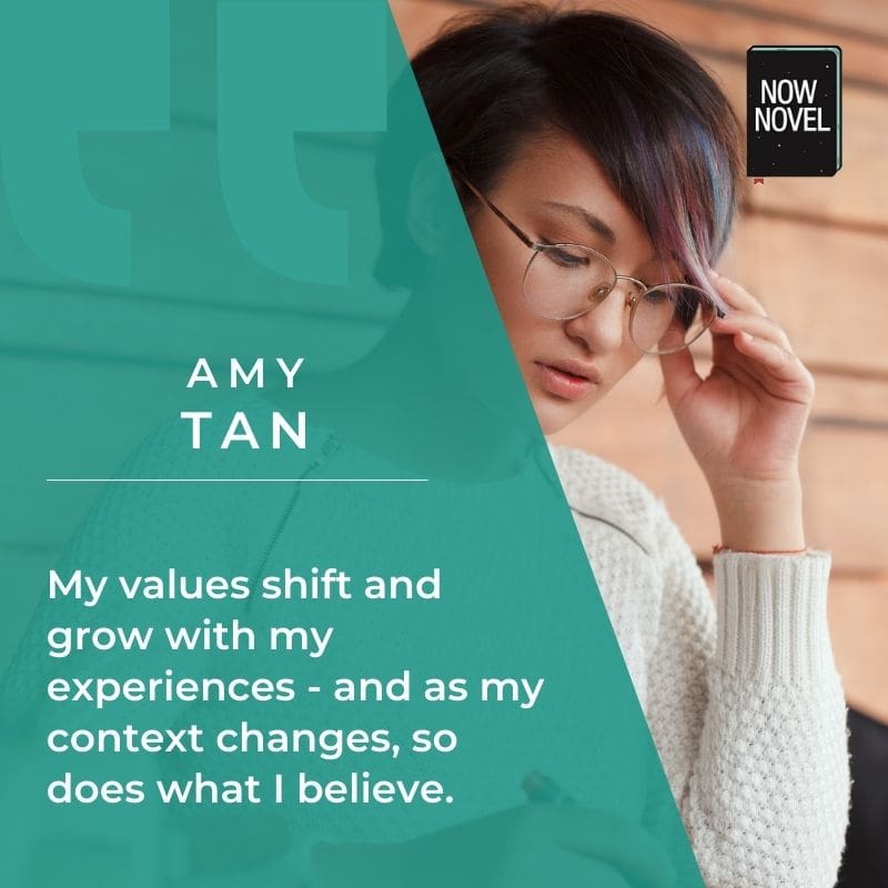 Amy Tan quote context and change